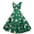 Vintage Grünes 50er Jahre Kleid