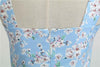Vintage 1950 Himmelblaues Kleid