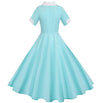 Türkises Vintage 50er Jahre Kleid