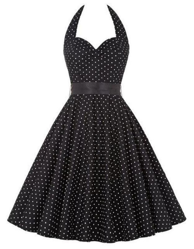 Sexy 50er-Jahre-Pin-Up-Kleid