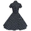 Vintage 50er Jahre Kleid Schwarz