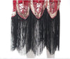 Vintage 1920er Gatsby Kleid Rot