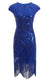 20er Jahre Kleid Blau