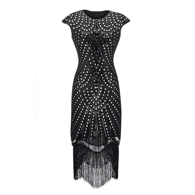 20er-Jahre-Gatsby-Kleid