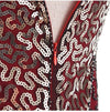 Vintage 1920er Jahre Kleid Plus Size Charleston Rot
