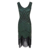 Grünes 20er Jahre Vintage Kleid