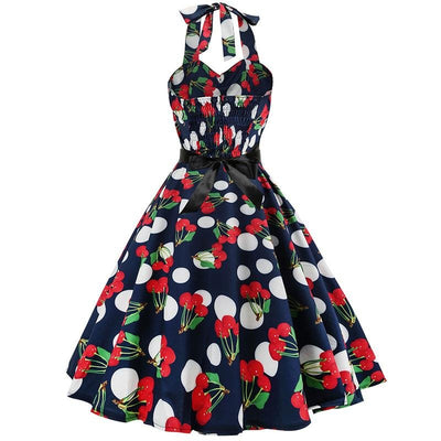 Kirsche Vintage Kleid