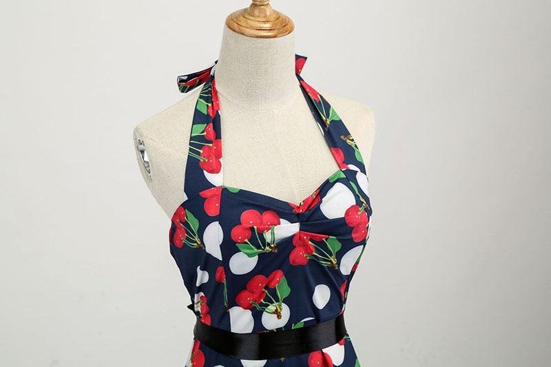 Kirsche Vintage Kleid