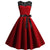 Vintage-Kleid aus roter Spitze