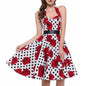 Geblümtes Vintage-Kleid