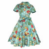 60er-Jahre-Kleid in Übergröße