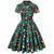 60er-Jahre-Kleid in Übergröße