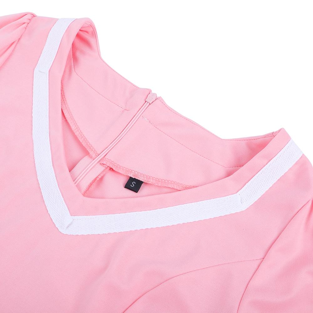 60er Jahre Kleid Rosa