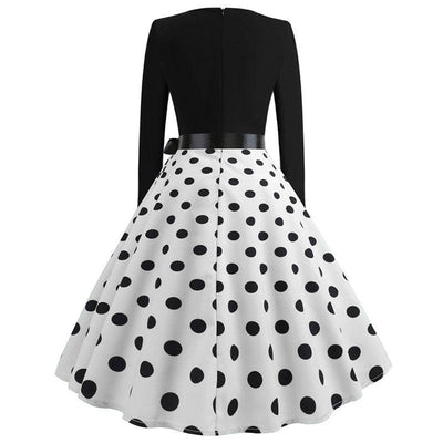 Langes Vintage-Kleid