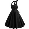 Vintage schwarzes Kleid