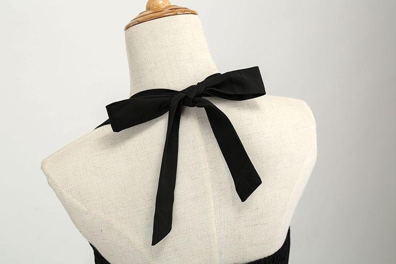 Vintage schwarzes Kleid