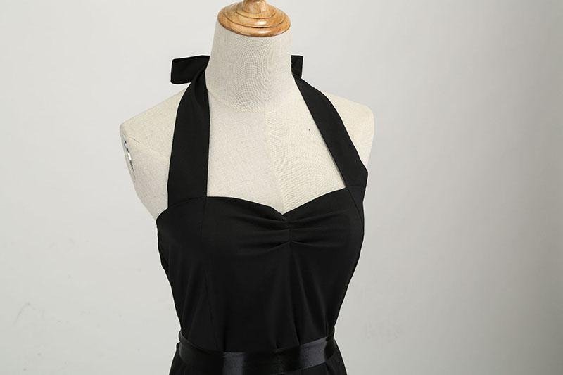 Vintage schwarzes Kleid