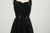 Vintage schwarzes Kleid