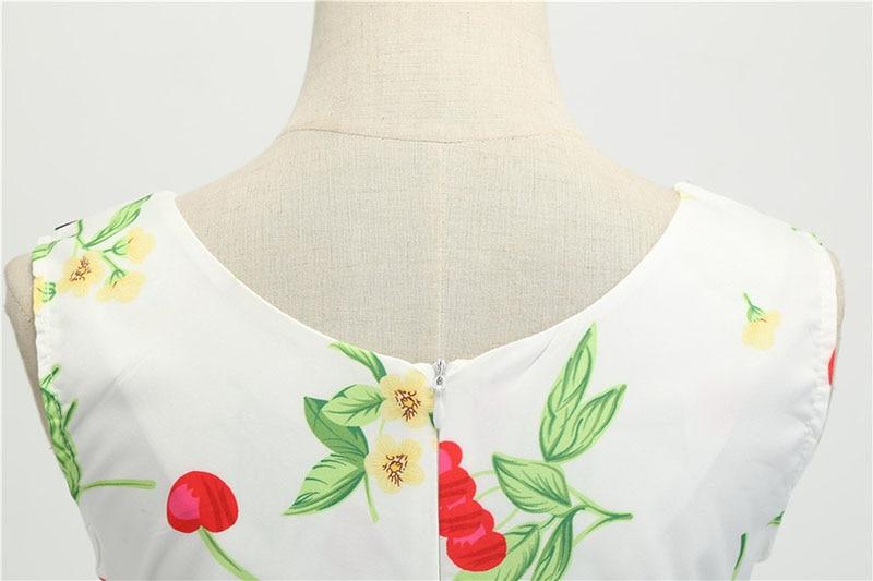 Frühlings-Vintage-Kleid