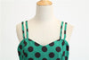 Vintage Rockabilly Kleid Grüne Erbsen