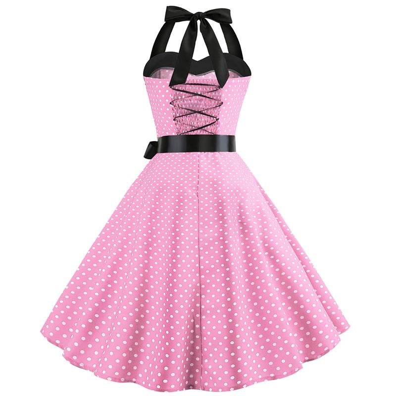 Rosa Vintage Kleid
