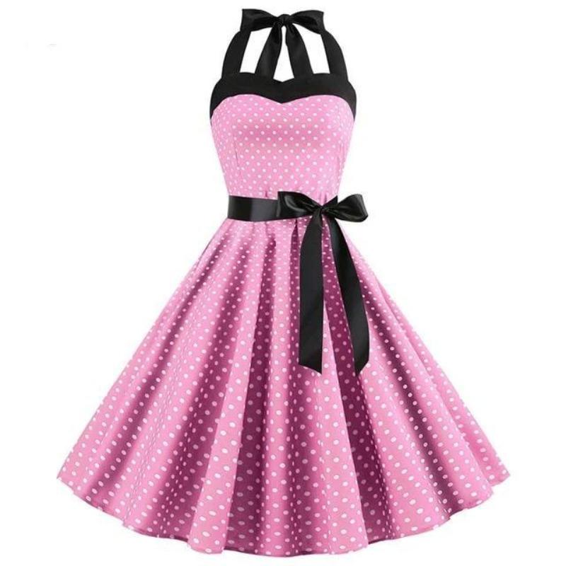 Rosa Vintage Kleid