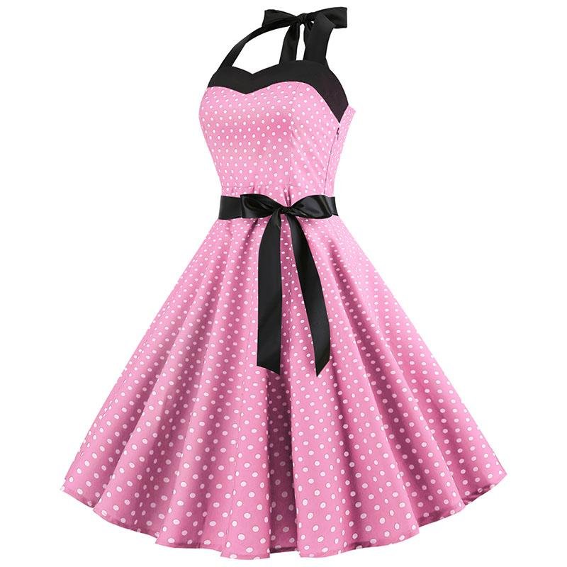 Rosa Vintage Kleid