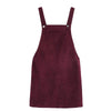 Vintage Samt Teenagerkleid Burgund