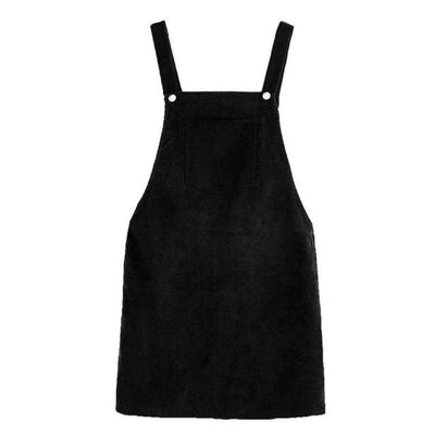 Vintage Samt Teenagerkleid Schwarz