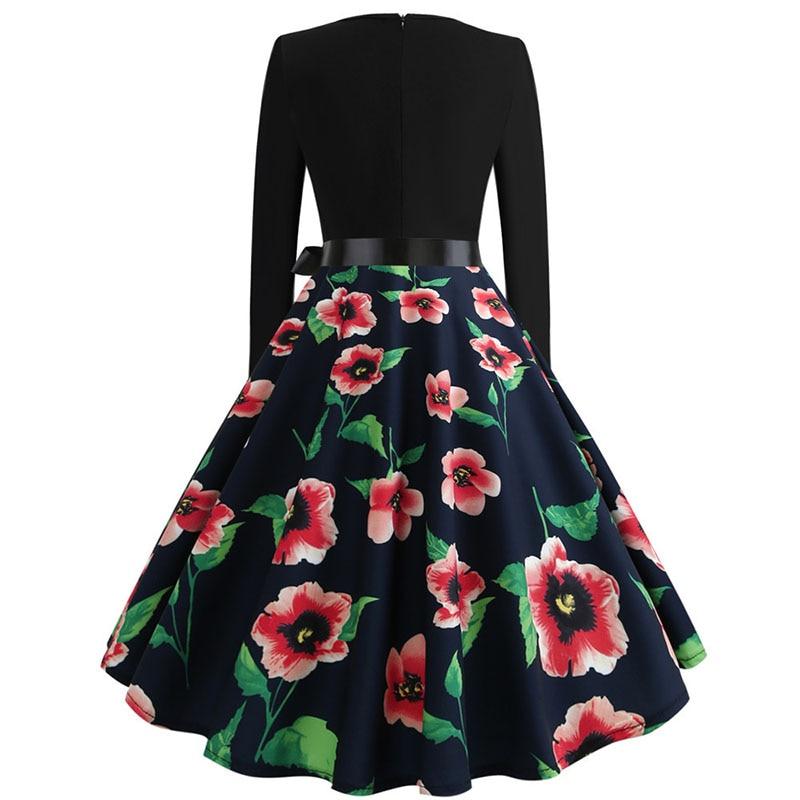 Vintage Gingham-Kleid