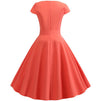 Rosa 50er-Jahre-Pin-Up-Kleid