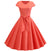 Rosa 50er-Jahre-Pin-Up-Kleid