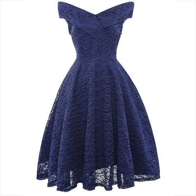 Rockabilly-Kleid aus Spitze