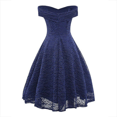 Rockabilly-Kleid aus Spitze