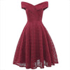 Rockabilly-Kleid aus Spitze