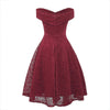 Rockabilly-Kleid aus Spitze